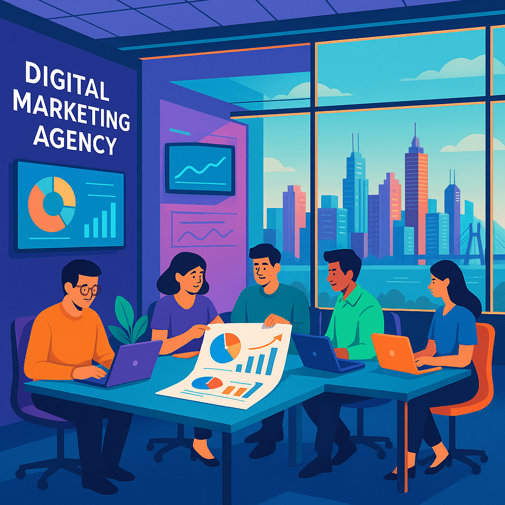 Best Digital marketing agency blog image by Techie Fusion